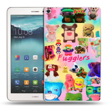 Силиконовый чехол на Huawei MediaPad T1 8.0 с принтом Флагер Fuggler