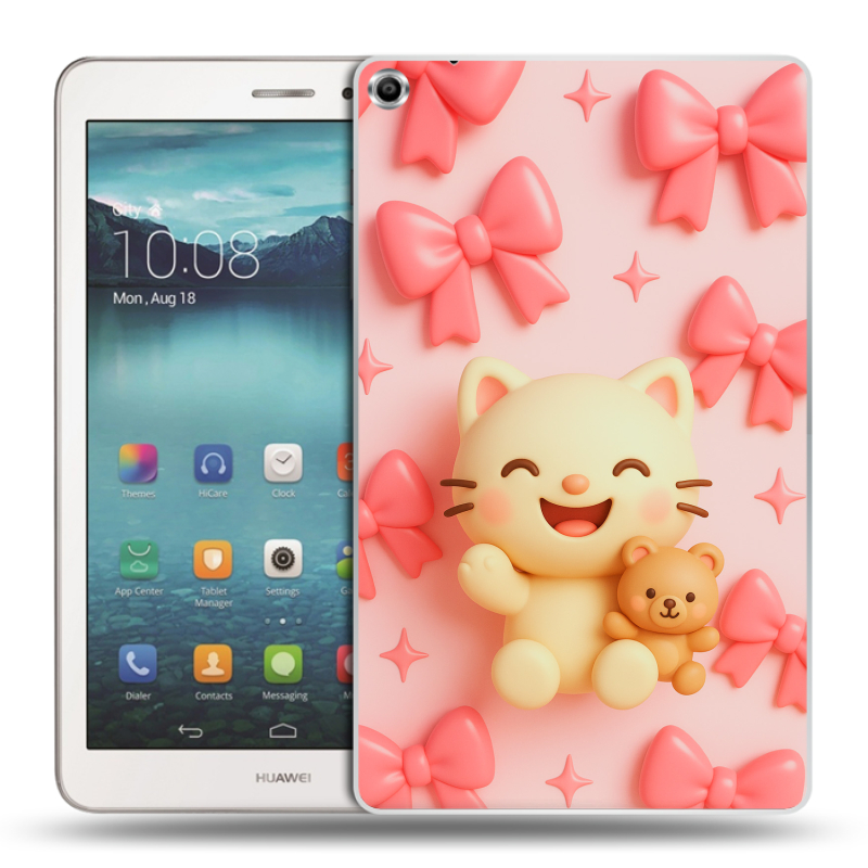 Силиконовый чехол на Huawei MediaPad T1 8.0 с принтом для девочек Силиконовый чехол на Huawei MediaPad T1 8.0 с принтом для девочек
