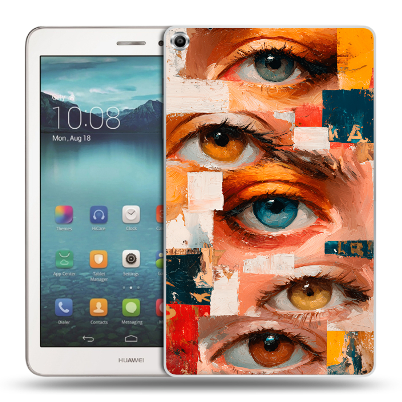 Силиконовый чехол на Huawei MediaPad T1 8.0 с принтом Модный принт Силиконовый чехол на Huawei MediaPad T1 8.0 с принтом Модный принт