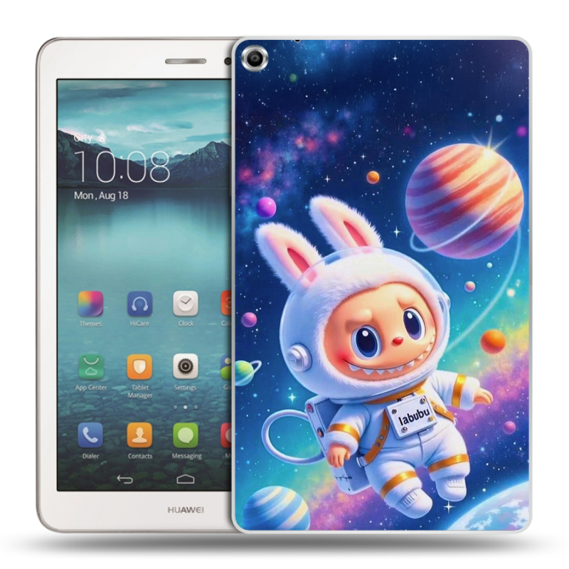 Силиконовый чехол на Huawei MediaPad T1 8.0 с принтом Labubu Лабубу Силиконовый чехол на Huawei MediaPad T1 8.0 с принтом Labubu Лабубу