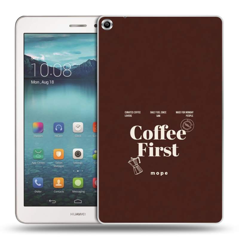 Силиконовый чехол на Huawei MediaPad T1 8.0 с принтом женский Силиконовый чехол на Huawei MediaPad T1 8.0 с принтом женский