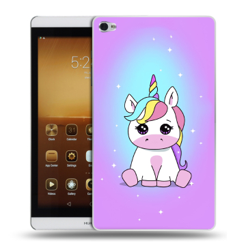 Силиконовый чехол на планшета Huawei MediaPad M2 8.0 с принтом Единорог Силиконовый чехол на планшета Huawei MediaPad M2 8.0 с принтом Единорог
