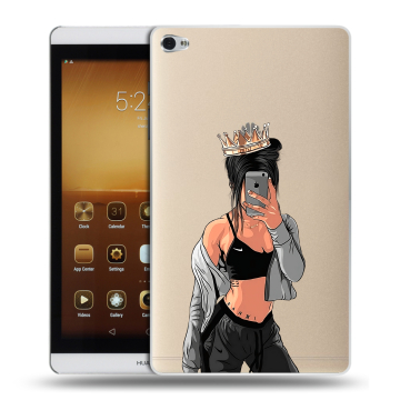 Силиконовый чехол на планшета Huawei MediaPad M2 8.0 с принтом Женские принты Силиконовый чехол на планшета Huawei MediaPad M2 8.0 с принтом Женские принты