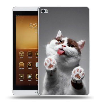 Силиконовый чехол на планшета Huawei MediaPad M2 8.0 с принтом Коты Силиконовый чехол на планшета Huawei MediaPad M2 8.0 с принтом Коты