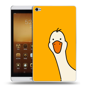 Силиконовый чехол на Huawei MediaPad M2 с принтом Утка