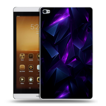 Силиконовый чехол на Huawei MediaPad M2 с принтом Абстракиция