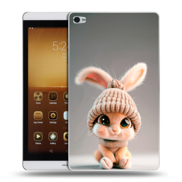 Силиконовый чехол на Huawei MediaPad M2 с принтом Кролик