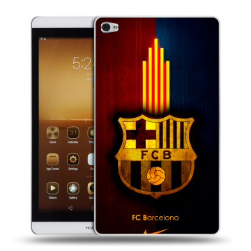 Силиконовый чехол на Huawei MediaPad M2 с принтом Барселона Barcelona