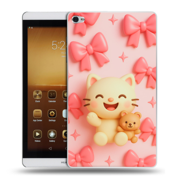 Силиконовый чехол на Huawei MediaPad M2 с принтом для девочек Силиконовый чехол на Huawei MediaPad M2 с принтом для девочек