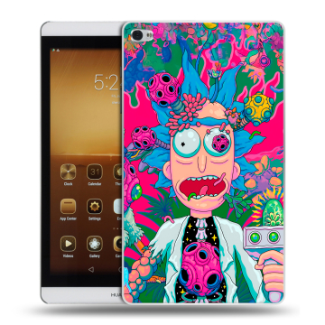 Силиконовый чехол на Huawei MediaPad M2 с принтом Рик и Морти Rick Morty Силиконовый чехол на Huawei MediaPad M2 с принтом Рик и Морти Rick Morty