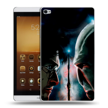 Силиконовый чехол на Huawei MediaPad M2 с принтом Гарри Поттер Harry Potter