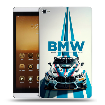 Силиконовый чехол на Huawei MediaPad M2 с принтом БМВ BMW Силиконовый чехол на Huawei MediaPad M2 с принтом БМВ BMW