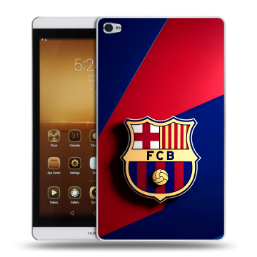 Силиконовый чехол на Huawei MediaPad M2 с принтом Барселона Barcelona