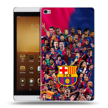 Силиконовый чехол на Huawei MediaPad M2 с принтом Барселона Barcelona