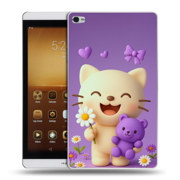 Силиконовый чехол на Huawei MediaPad M2 с принтом для девочек Силиконовый чехол на Huawei MediaPad M2 с принтом для девочек
