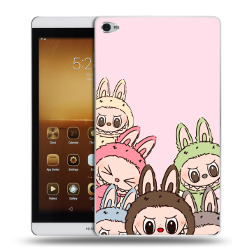 Силиконовый чехол на Huawei MediaPad M2 с принтом Лабубу