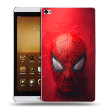 Силиконовый чехол на Huawei MediaPad M2 с принтом Spiderman Человек паук
