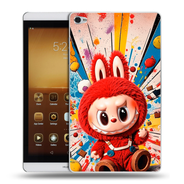 Силиконовый чехол на Huawei MediaPad M2 с принтом Labubu Лабубу
