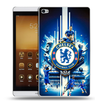 Силиконовый чехол на Huawei MediaPad M2 с принтом Chelsea Челси