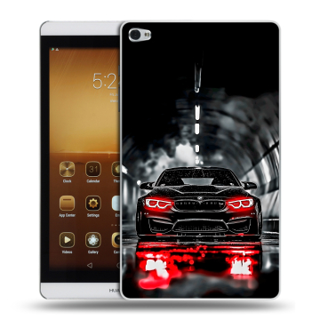 Силиконовый чехол на Huawei MediaPad M2 с принтом BMW БМВ