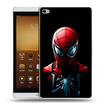 Силиконовый чехол на Huawei MediaPad M2 с принтом Spiderman Человек паук