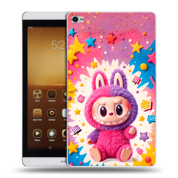 Силиконовый чехол на Huawei MediaPad M2 с принтом Labubu Лабубу
