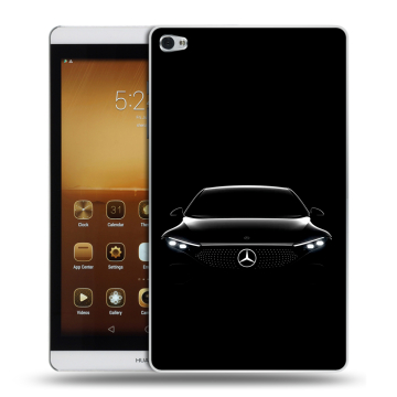 Силиконовый чехол на Huawei MediaPad M2 с принтом Mercedes Мерседес