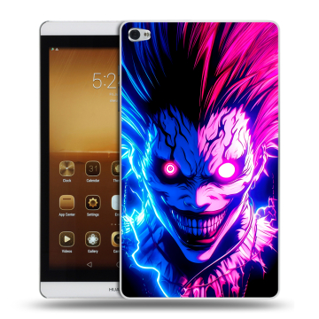 Силиконовый чехол на Huawei MediaPad M2 с принтом Death note Тетрадь смерти