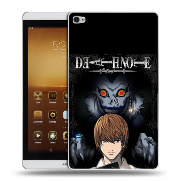 Силиконовый чехол на Huawei MediaPad M2 с принтом Death note Тетрадь смерти