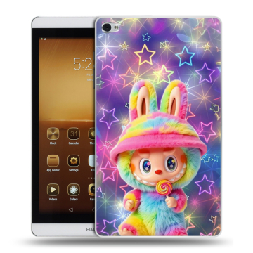 Силиконовый чехол на Huawei MediaPad M2 с принтом Labubu Лабубу
