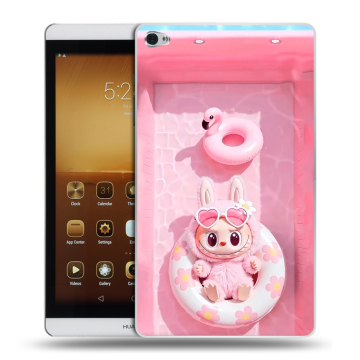 Силиконовый чехол на Huawei MediaPad M2 с принтом Labubu Лабубу