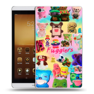 Силиконовый чехол на Huawei MediaPad M2 с принтом Флагер Fuggler
