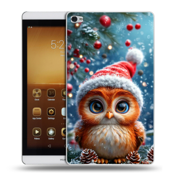 Силиконовый чехол на Huawei MediaPad M2 с принтом Новый год