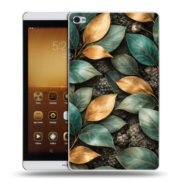 Силиконовый чехол на Huawei MediaPad M2 с принтом женский