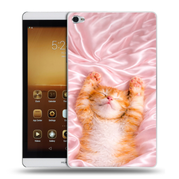 Силиконовый чехол на Huawei MediaPad M2 с принтом женский Силиконовый чехол на Huawei MediaPad M2 с принтом женский