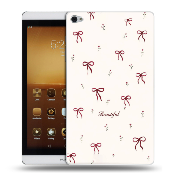Силиконовый чехол на Huawei MediaPad M2 с принтом для девочек