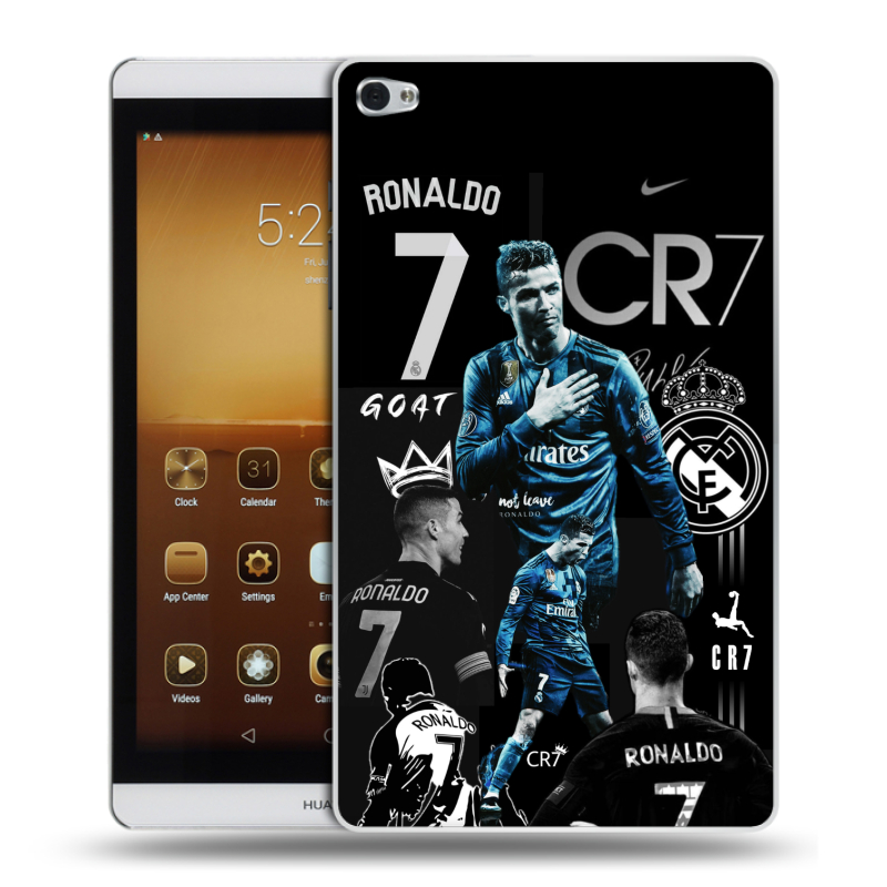 Силиконовый чехол на Huawei MediaPad M2 с принтом Реал Роналдо Силиконовый чехол на Huawei MediaPad M2 с принтом Реал Роналдо