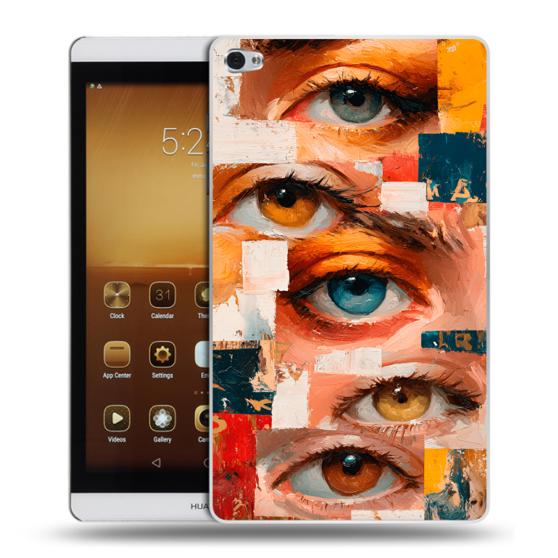 Силиконовый чехол на Huawei MediaPad M2 с принтом Модный принт Силиконовый чехол на Huawei MediaPad M2 с принтом Модный принт