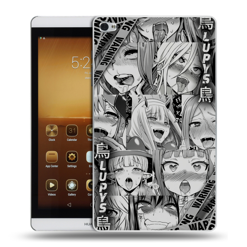 Силиконовый чехол на планшета Huawei MediaPad M2 8.0 с принтом Ahegao Ахегао Аниме Силиконовый чехол на планшета Huawei MediaPad M2 8.0 с принтом Ahegao Ахегао Аниме