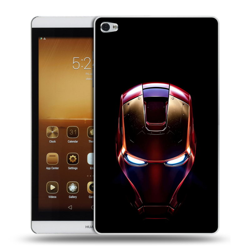 Силиконовый чехол на Huawei MediaPad M2 с принтом IronMan Железный человек Силиконовый чехол на Huawei MediaPad M2 с принтом IronMan Железный человек