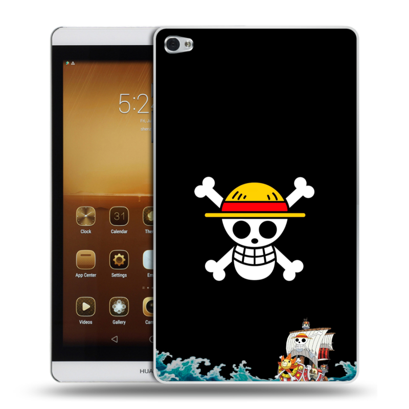 Силиконовый чехол на Huawei MediaPad M2 с принтом One Piece Ван Пис Силиконовый чехол на Huawei MediaPad M2 с принтом One Piece Ван Пис