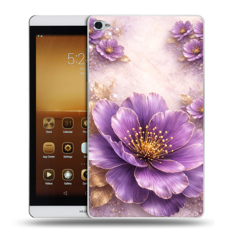 Силиконовый чехол на Huawei MediaPad M2 с принтом женский Силиконовый чехол на Huawei MediaPad M2 с принтом женский