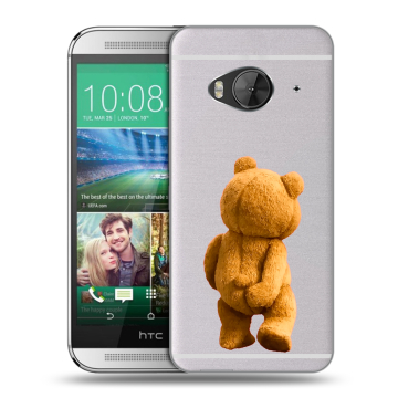 Силиконовый чехол на HTC One ME с принтом Медведь