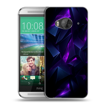 Силиконовый чехол на HTC One ME с принтом Абстракиция Силиконовый чехол на HTC One ME с принтом Абстракиция