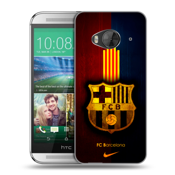 Силиконовый чехол на HTC One ME с принтом Барселона Barcelona Силиконовый чехол на HTC One ME с принтом Барселона Barcelona