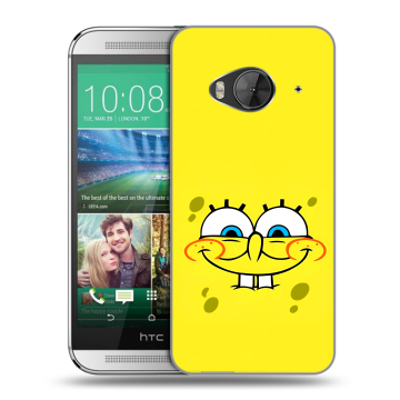 Силиконовый чехол на HTC One ME с принтом спанчбоб спанч боб Силиконовый чехол на HTC One ME с принтом спанчбоб спанч боб