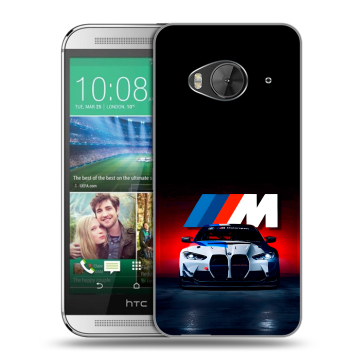Силиконовый чехол на HTC One ME с принтом БМВ BMW Силиконовый чехол на HTC One ME с принтом БМВ BMW