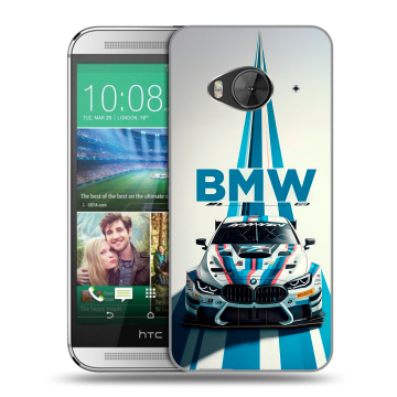 Силиконовый чехол на HTC One ME с принтом БМВ BMW