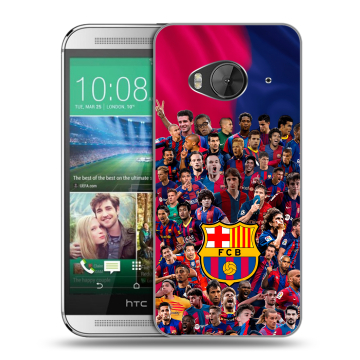 Силиконовый чехол на HTC One ME с принтом Барселона Barcelona Силиконовый чехол на HTC One ME с принтом Барселона Barcelona