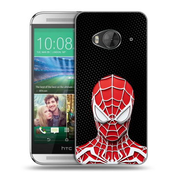 Силиконовый чехол на HTC One ME с принтом человек паук spiderman Силиконовый чехол на HTC One ME с принтом человек паук spiderman